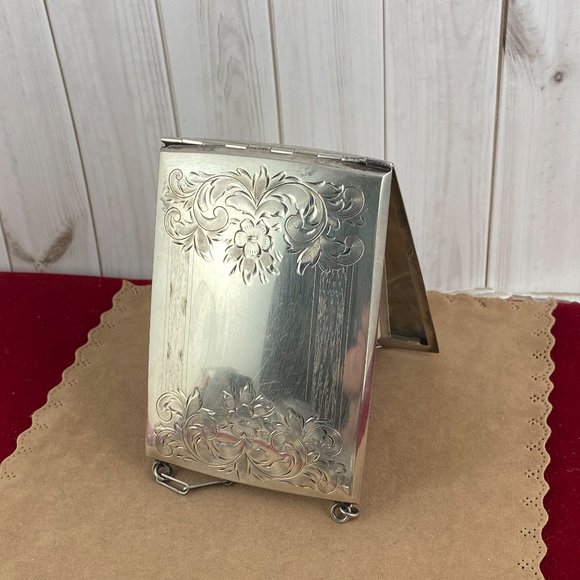 Vintage exceptional 1920's Handmade Ladies Sterling Silver Dance Purse - Picture 2 of 13